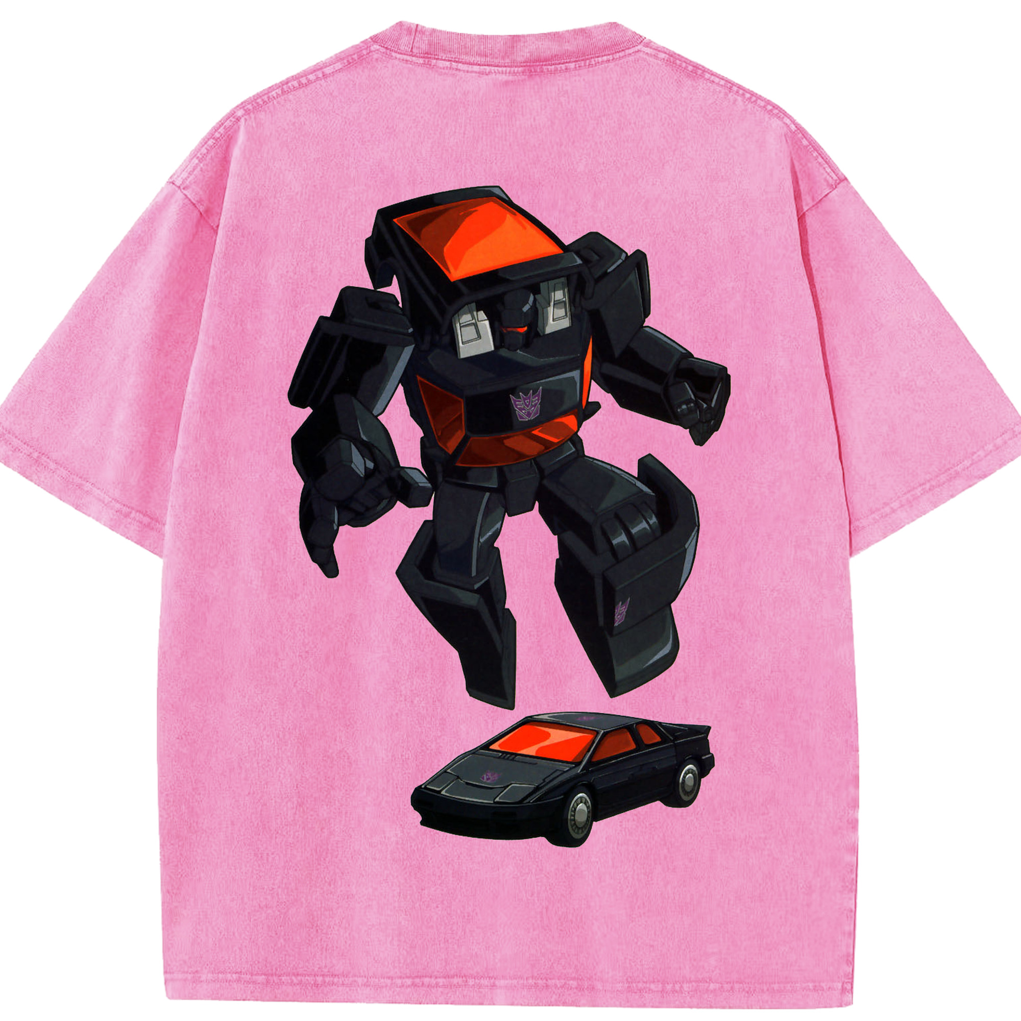 （画像用）  綿100% ヴィンテージ風 半袖Tシャツ（背面プリント）